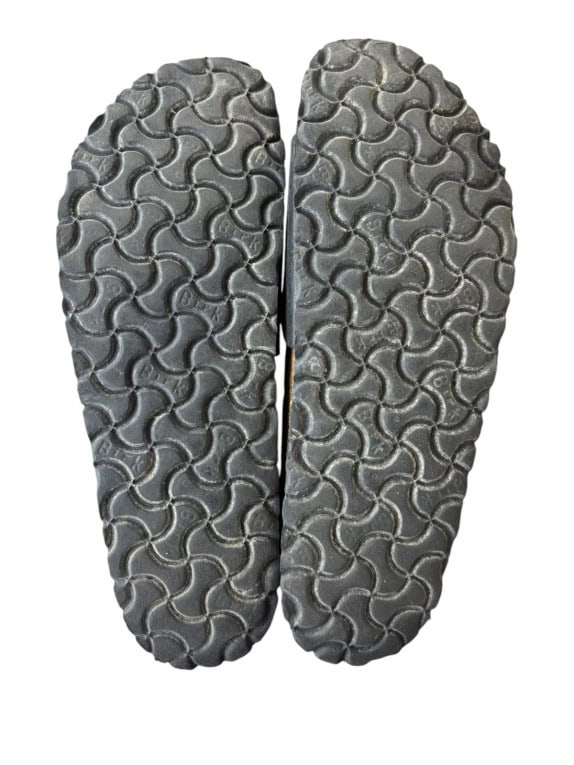 BIRKENSTOCK SANDALS MINIMAL BLACK UNISEX PRE OWNED EU 41