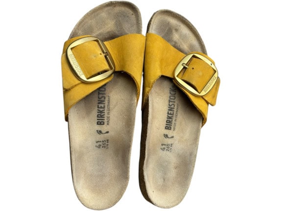 BIRKENSTOCK ΣΑΝΔΑΛΙΑ MINIMAL ΜΟΥΣΤΑΡΔΙ ΓΥΝΑΙΚΕΙΟ PRE OWNED EU 41