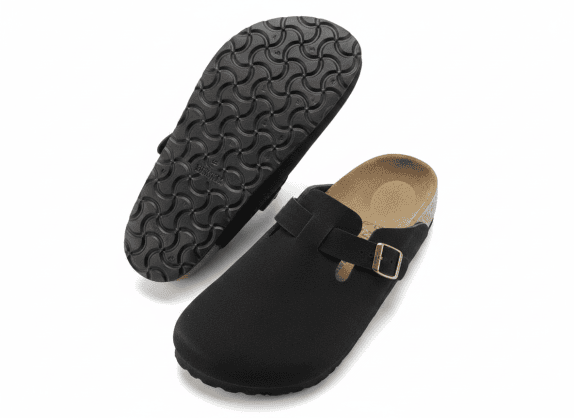 BIRKENSTOCK ZOCCOLO MINIMAL NERO UOMO PRE OWNED EU 45