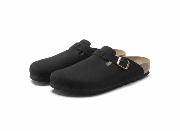 BIRKENSTOCK ΣΑΠΟΥΝΙ ΒΙΟΜΗΧΑΝΙΚΟ ΜΑΥΡΟ ΓΥΝΑΙΚΕΙΟ PRE OWNED EU 44