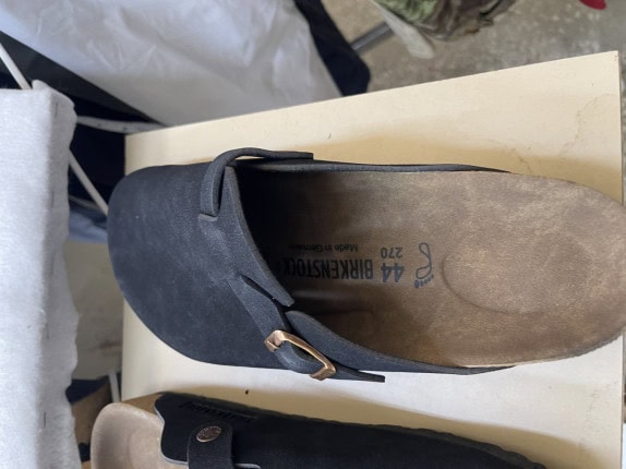 BIRKENSTOCK ΣΑΠΟΥΝΙ ΒΙΟΜΗΧΑΝΙΚΟ ΜΑΥΡΟ ΓΥΝΑΙΚΕΙΟ PRE OWNED EU 44