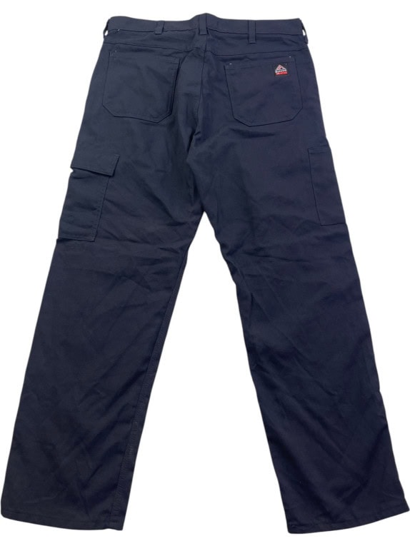 BLAKLADER CARGO PANTS WORKWEAR NAVY MENS PRE OWNED