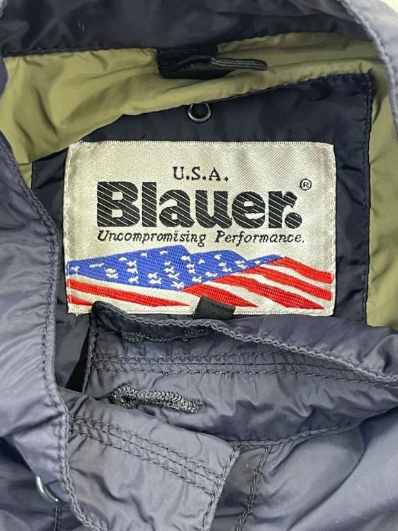 BLAUER ΜΠΟΥΦΑΝ BOMBER LOGO ΠΑΤΣ ΜΠΛΕ UNISEX S
