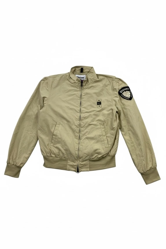 BLAUER ΜΠΟΥΦΑΝ BOMBER VINTAGE PATCHES ΜΠΕΖ ΑΝΔΡΙΚΟ L
