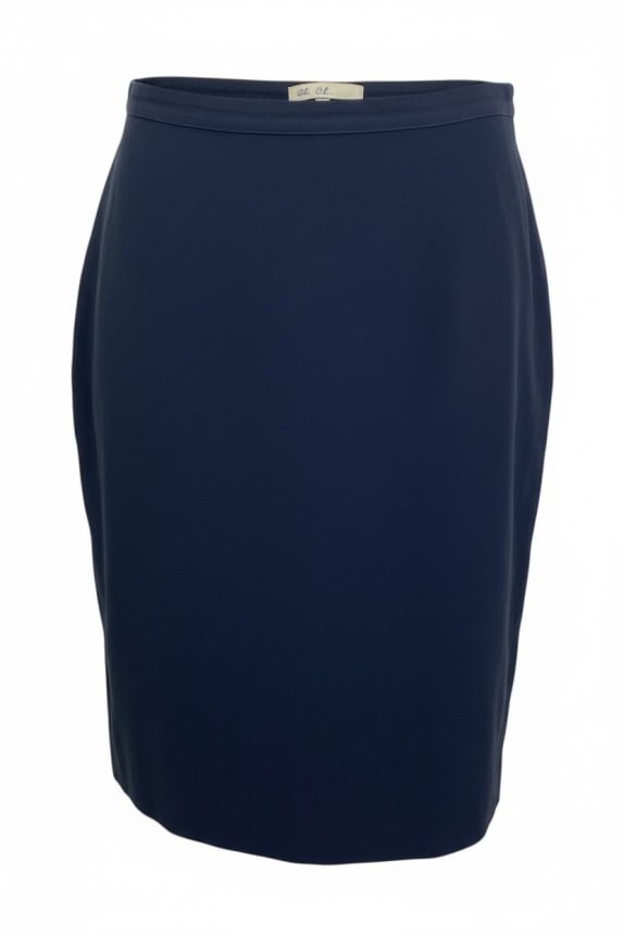 BLU CHARME DI MARELLA SKIRT VINTAGE DARK BLUE WOMEN M