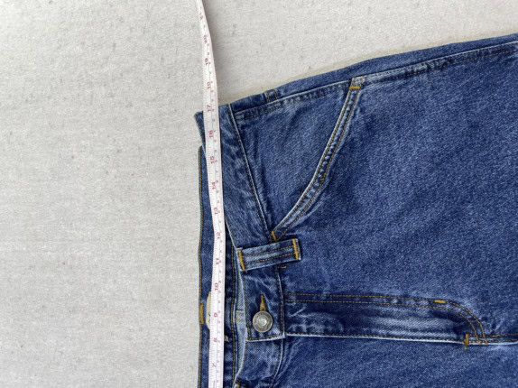 BLUE MOUNTAIN JEANS SHORTS VINTAGE BLUE ΑΝΤΡΙΚΟ PRE OWNED L
