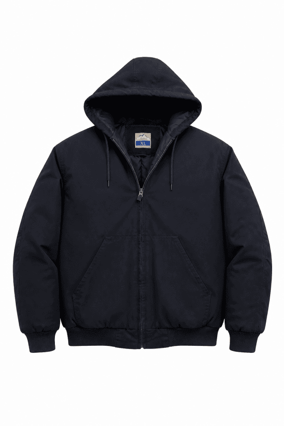 90S BLUE MOUNTAIN WINDBREAKER MINIMAL NERO UOMO PRE OWNED XL