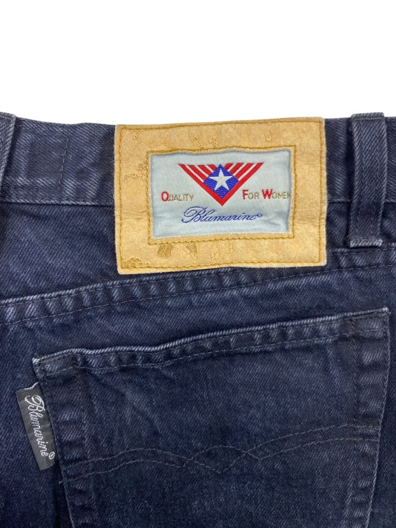 BLUMARINE ΠΑΝΤΕΛΟΝΙ VINTAGE ΛΟΓΟΤΥΠΟ ΜΠΛΕ ΓΥΝΑΙΚΕΙΟ XS