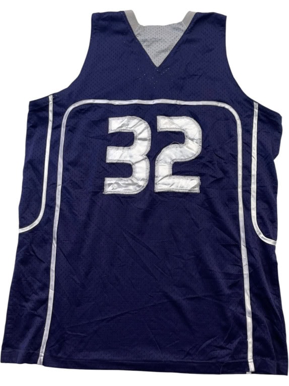 BOHANNON BASKETBALL JERSEY SPORTSWEAR NAVY UNISEX PRE OWNED