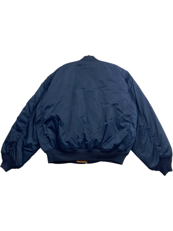 BOMBER JACKET VINTAGE ΜΠΛΕ ΑΝΔΡΙΚΟ M
