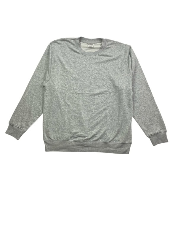 BONDS ORIGINALS Felpa casual tinta unita grigia da uomo L
