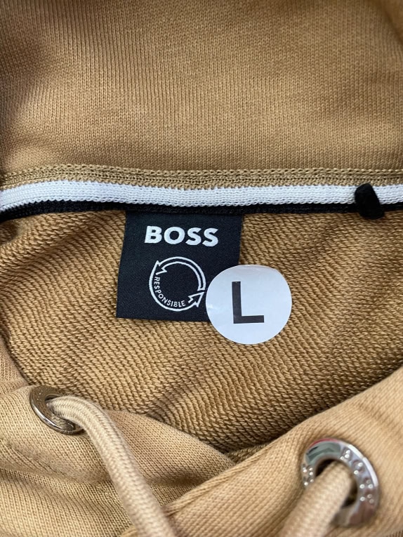 BOSS ΦΟΥΤΕΡ ΜΕ ΚΟΥΚΟΥΛΑ LOGO ΚΑΦΕ/ΤΑΜΠΑ ΑΝΔΡΙΚΟ L