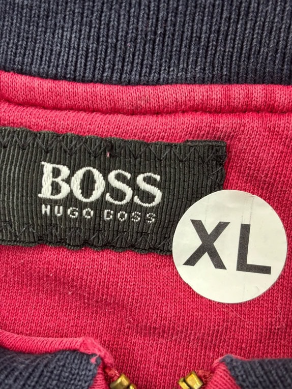 BOSS HUGO BOSS ΦΟΥΤΕΡ HALF ZIP CLASSIC ΜΠΟΡΝΤΟ ΑΝΤΡΙΚΟ PRE OWNED XL