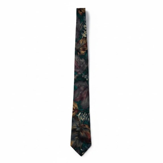 BOSS HUGO BOSS TIE FLORAL MULTICOLOR MENS PRE OWNED