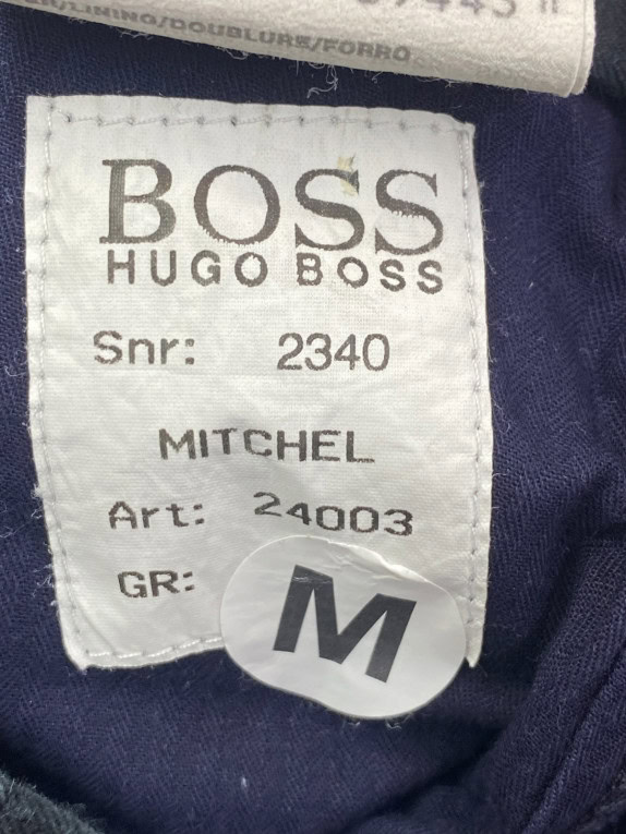 BOSS HUGO BOSS ΠΑΝΤΕΛΟΝΙ CHINO CLASSIC ΜΑΥΡΟ ΑΝΤΡΙΚΟ PRE OWNED M