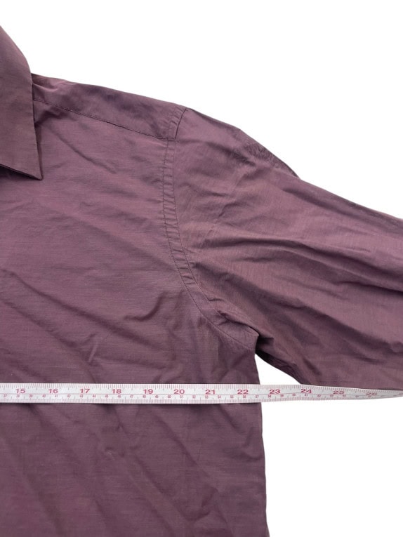 BOSS HUGO BOSS ΠΟΥΚΑΜΙΣΟ MINIMAL ΜΠΟΡΝΤΟ ΑΝΤΡΙΚΟ PRE OWNED L