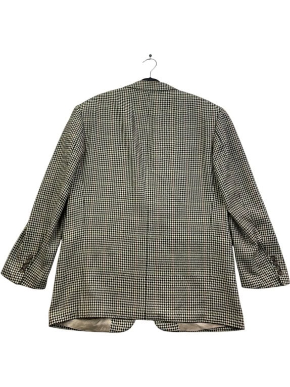 BOSS HUGO BOSS BLAZER CLASSIC BEIGE NERO UOMO PRE OWNED L