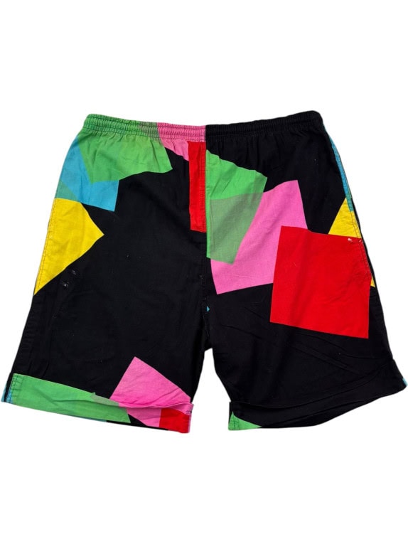 BOSS HUGO BOSS SHORTS GRAPHIC MULTICOLOR MENS PRE OWNED XL