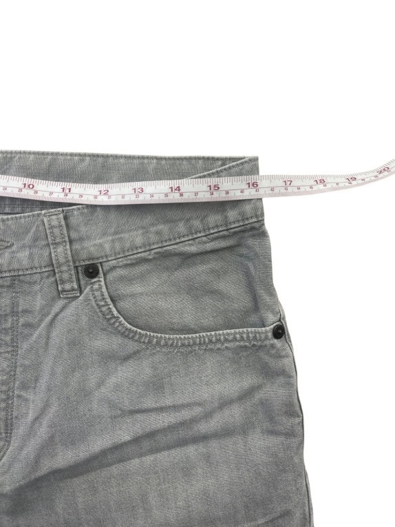 BOSS HUGO BOSS ΤΖΙΝ ΠΑΝΤΕΛΟΝΙ WASHED ΓΚΡΙ ΑΝΤΡΙΚΟ PRE OWNED M