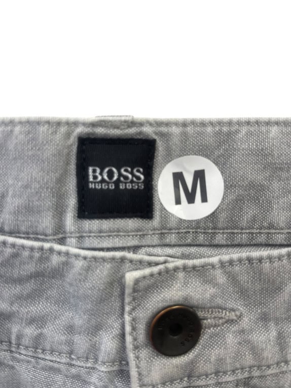 BOSS HUGO BOSS ΤΖΙΝ ΠΑΝΤΕΛΟΝΙ WASHED ΓΚΡΙ ΑΝΤΡΙΚΟ PRE OWNED M