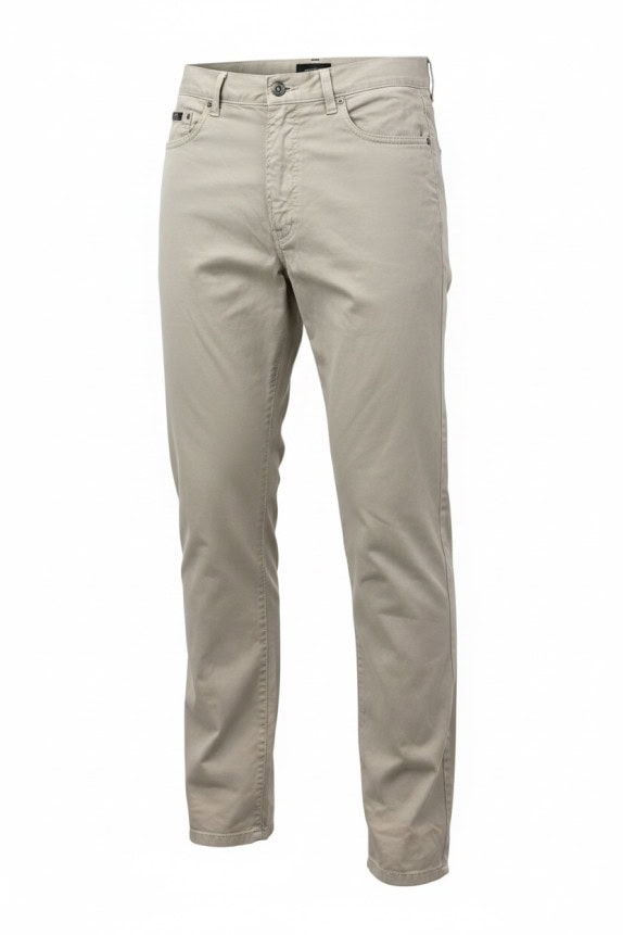 BOSS CHINO TROUSERS CLASSIC BEIGE MEN PRE OWNED