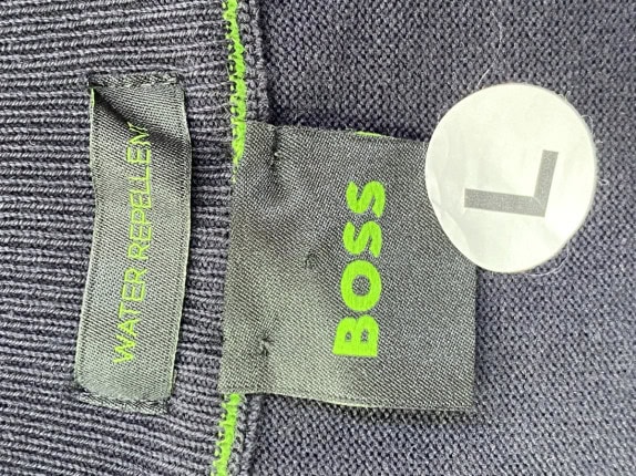 BOSS TRACK JACKET SPORTSWEAR ΜΑΥΡΟ ΑΝΤΡΙΚΟ PRE OWNED L