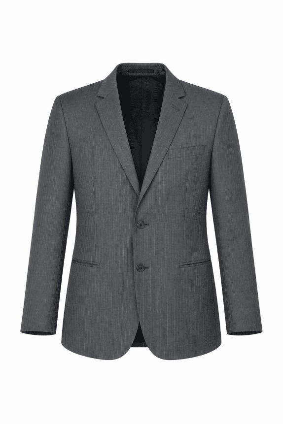 90s BRIAN BARRY SUIT MINIMAL GREY MEN PRE OWNED S