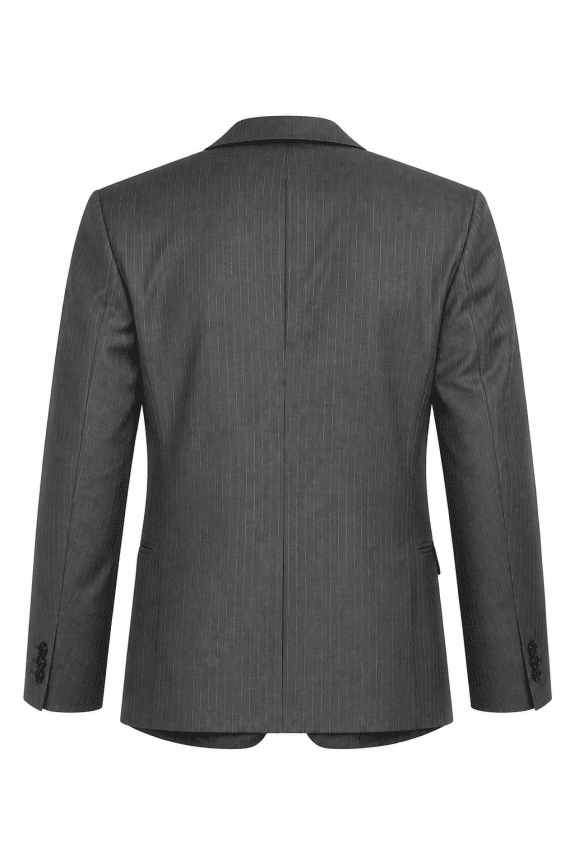90s BRIAN BARRY SUIT MINIMAL GREY MEN PRE OWNED S