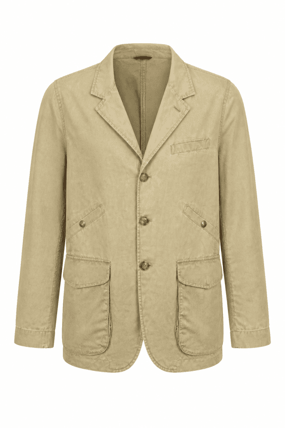 BRIGLIA 1949 BLAZER WORKWEAR BEIGE UOMO PRE OWNED L