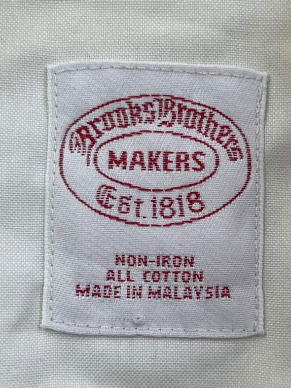 BROOKS BROTHERS CAMICIA BIANCA DA DONNA M
