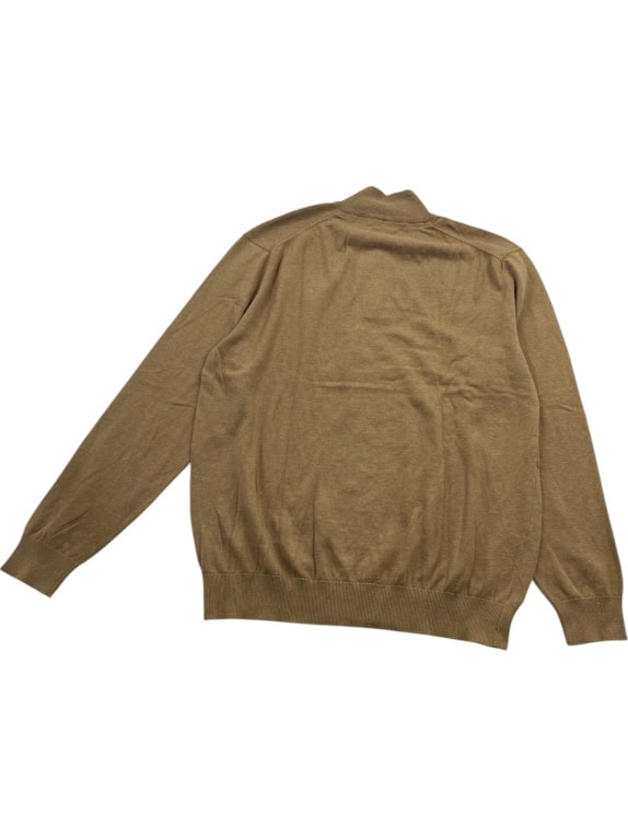 Brooksfield Torino Half-Zip Knit Camel Men’s 3XL