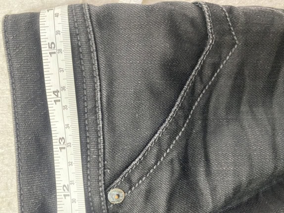 TOMMY HILFIGER  PANTS BLACK WOMEN PRE OWNED S