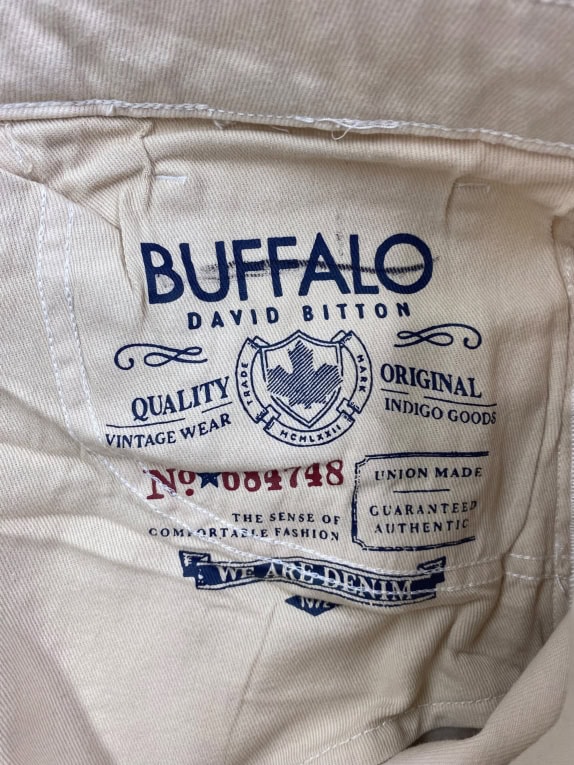 Buffalo David Bitton Jeans Vintage Μπεζ Ανδρικό W32 (M)