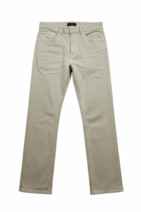 BUFFALO DAVID BITTON Παντελόνι Chino Casual Λογότυπο Μπεζ Ανδρικό XL