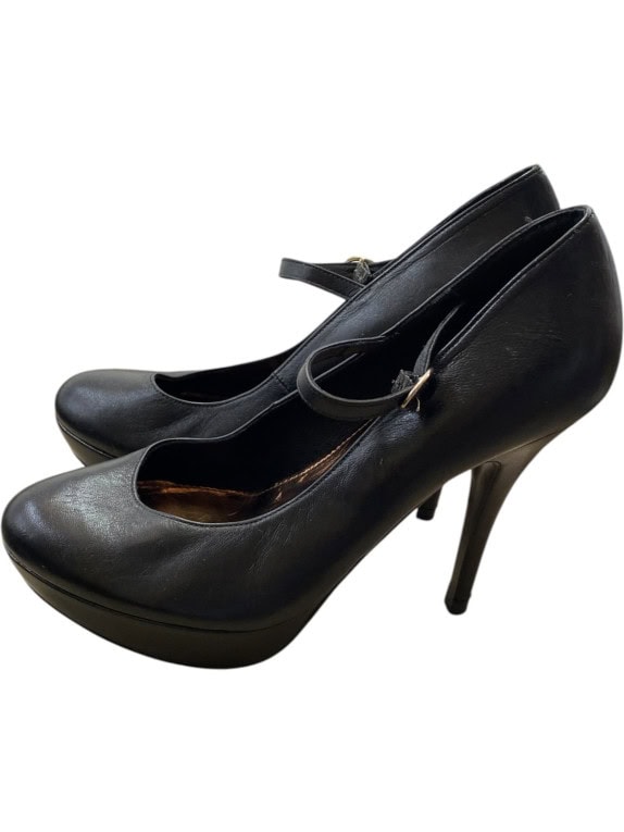 BUFFALO LONDON ΓΟΒΕΣ MARY JANE PLATFORM ΜΑΥΡΟ ΓΥΝΑΙΚΕΙΟ PRE OWNED EU 38
