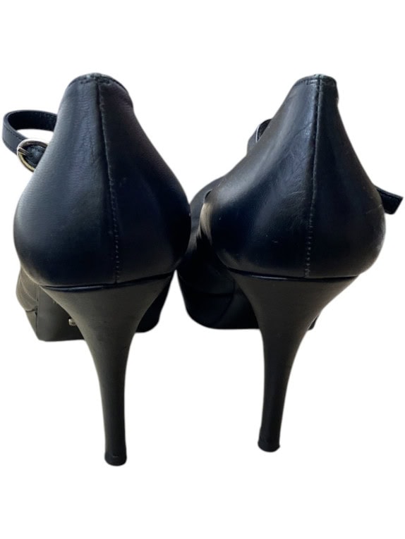 BUFFALO LONDON ΓΟΒΕΣ MARY JANE PLATFORM ΜΑΥΡΟ ΓΥΝΑΙΚΕΙΟ PRE OWNED EU 38