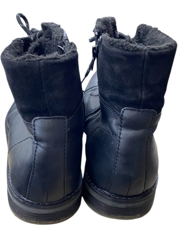BUGATTI BOOTS CLASSIC BLACK MENS PRE OWNED EU 48