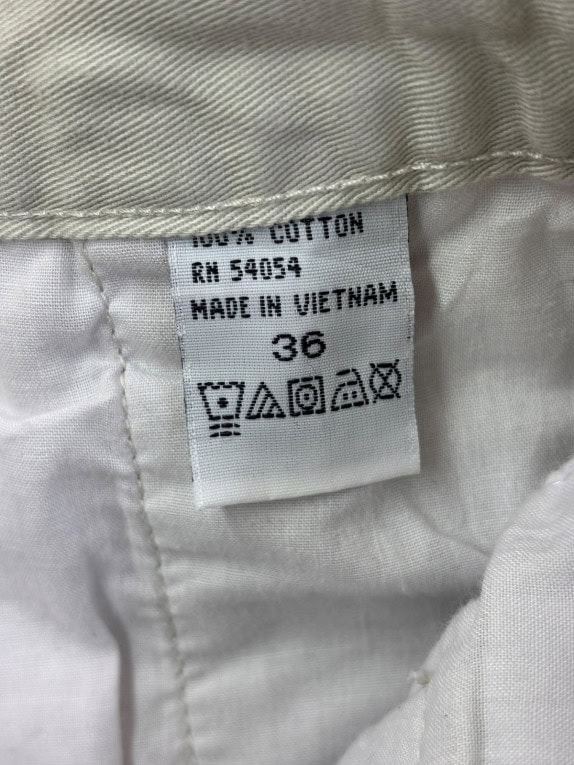 BUGLE BOY BERMUDA CARGO UTILITY BEIGE UOMO PRE OWNED L