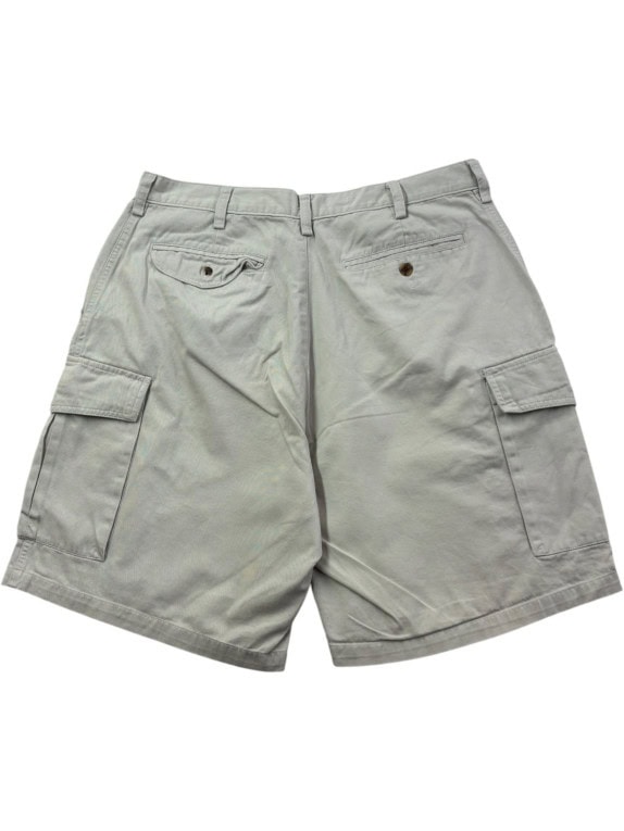 BUGLE BOY BERMUDA CARGO UTILITY BEIGE UOMO PRE OWNED L