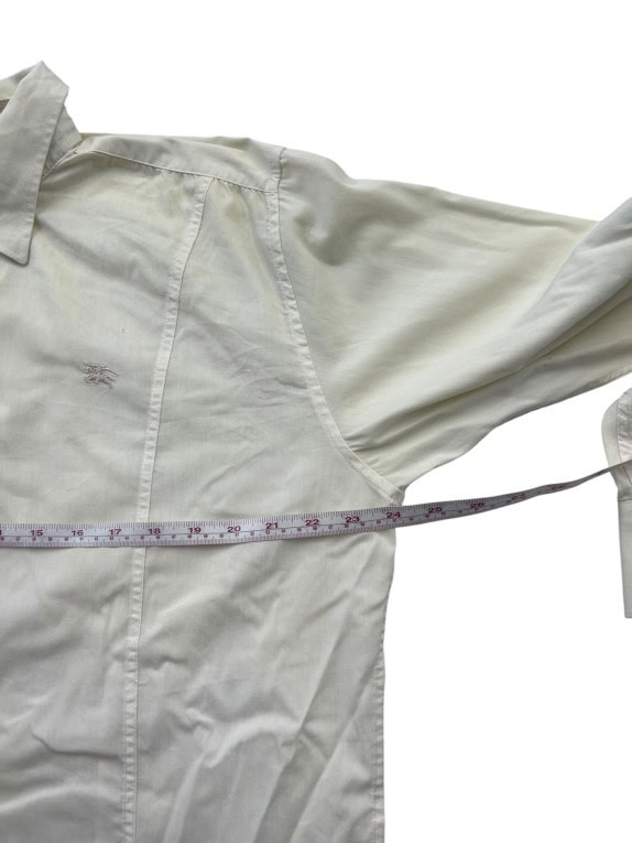 BURBERRY BRIT SHIRT CLASSIC CREAM MEN PRE OWNED M