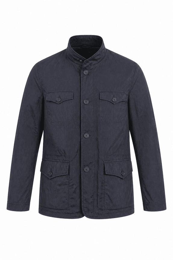 2000s BURBERRY JACKET CLASSIC NAVY MEN PRE OWNED L