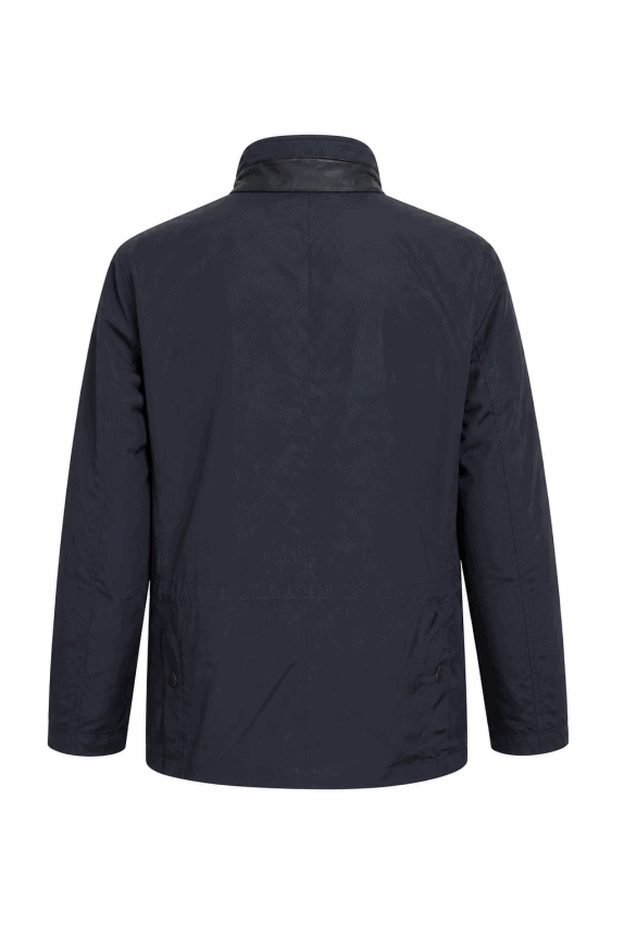 2000s BURBERRY GIACCA CLASSIC NAVY UOMO PRE OWNED L