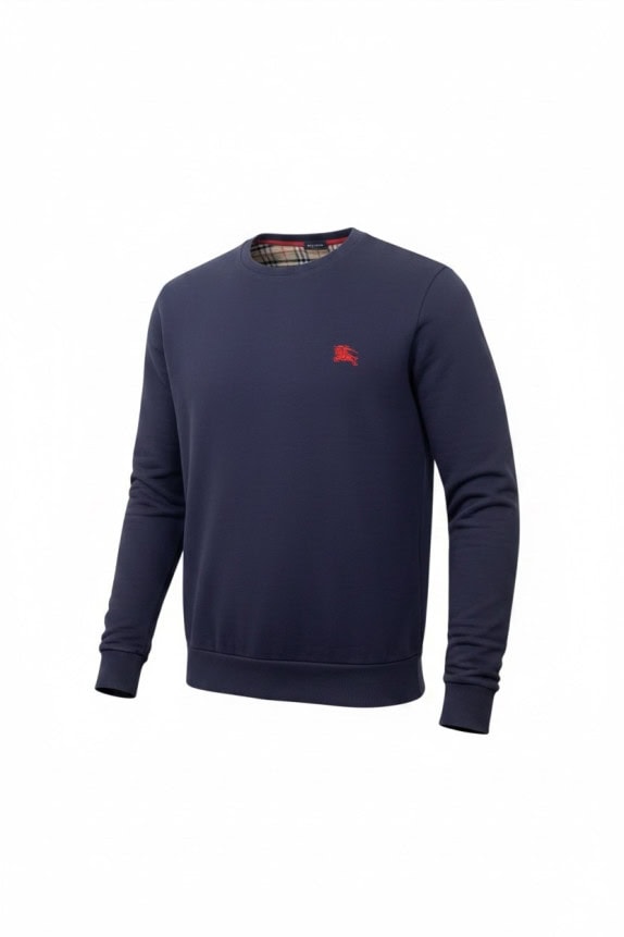 BURBERRY LONDON ΦΟΥΤΕΡ CREWNECK MINIMAL NAVY ΑΝΤΡΙΚΟ PRE OWNED M
