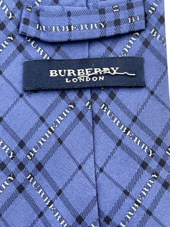 BURBERRY LONDON ΓΡΑΒΑΤΑ CLASSIC NAVY ΑΝΤΡΙΚΟ PRE OWNED