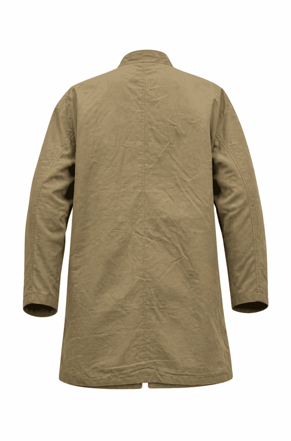 BURBERRY LONDON CAR COAT CLASSIC BEIGE MENS PRE OWNED XL