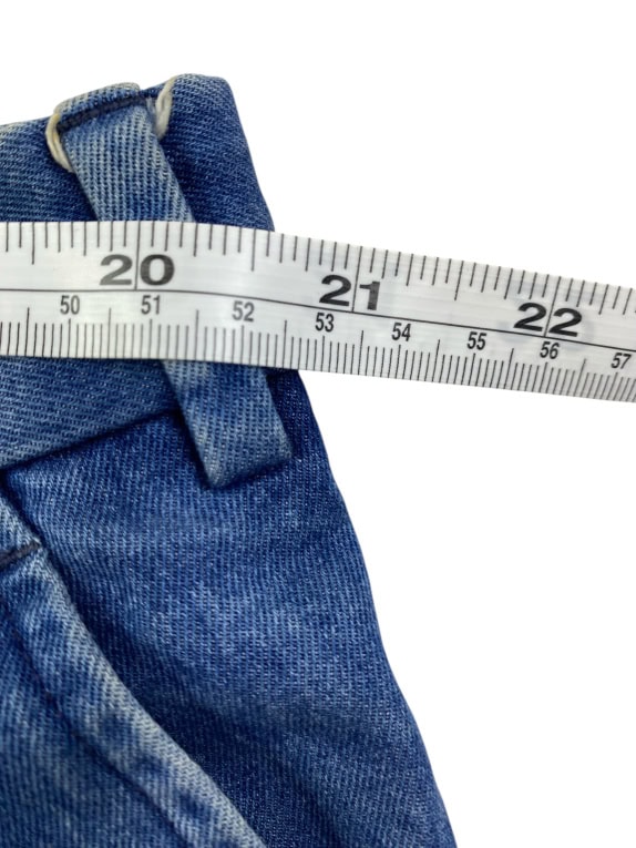 Burberry London Chino Trousers Denim Fabric with Pleats Blue Men XXXL