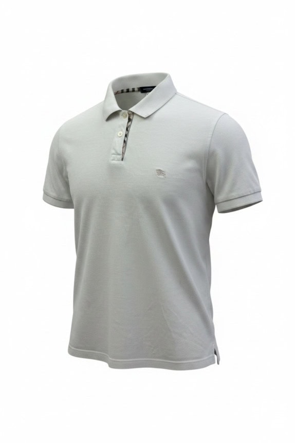 BURBERRY LONDON POLO ΜΠΛΟΥΖΑ MINIMAL OFF WHITE ΓΥΝΑΙΚΕΙΟ PRE OWNED XS