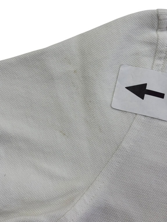 BURBERRY LONDON POLO ΜΠΛΟΥΖΑ MINIMAL OFF WHITE ΓΥΝΑΙΚΕΙΟ PRE OWNED XS