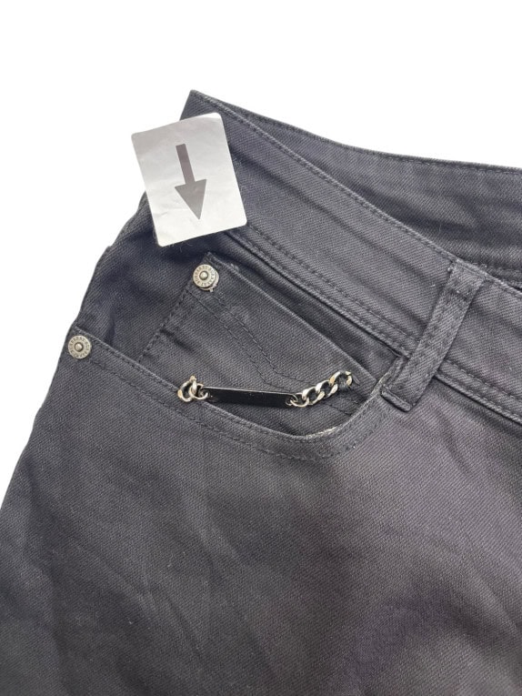 BURBERRY LONDON ΤΖΙΝ ΠΑΝΤΕΛΟΝΙ MINIMAL ΜΑΥΡΟ ΓΥΝΑΙΚΕΙΟ PRE OWNED L