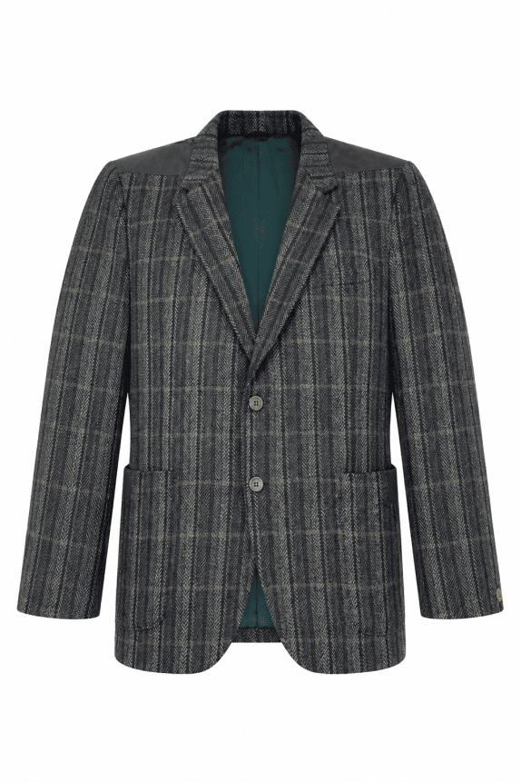 90s  BLAZER A RIGHE MULTICOLORE UOMO PRE OWNED L